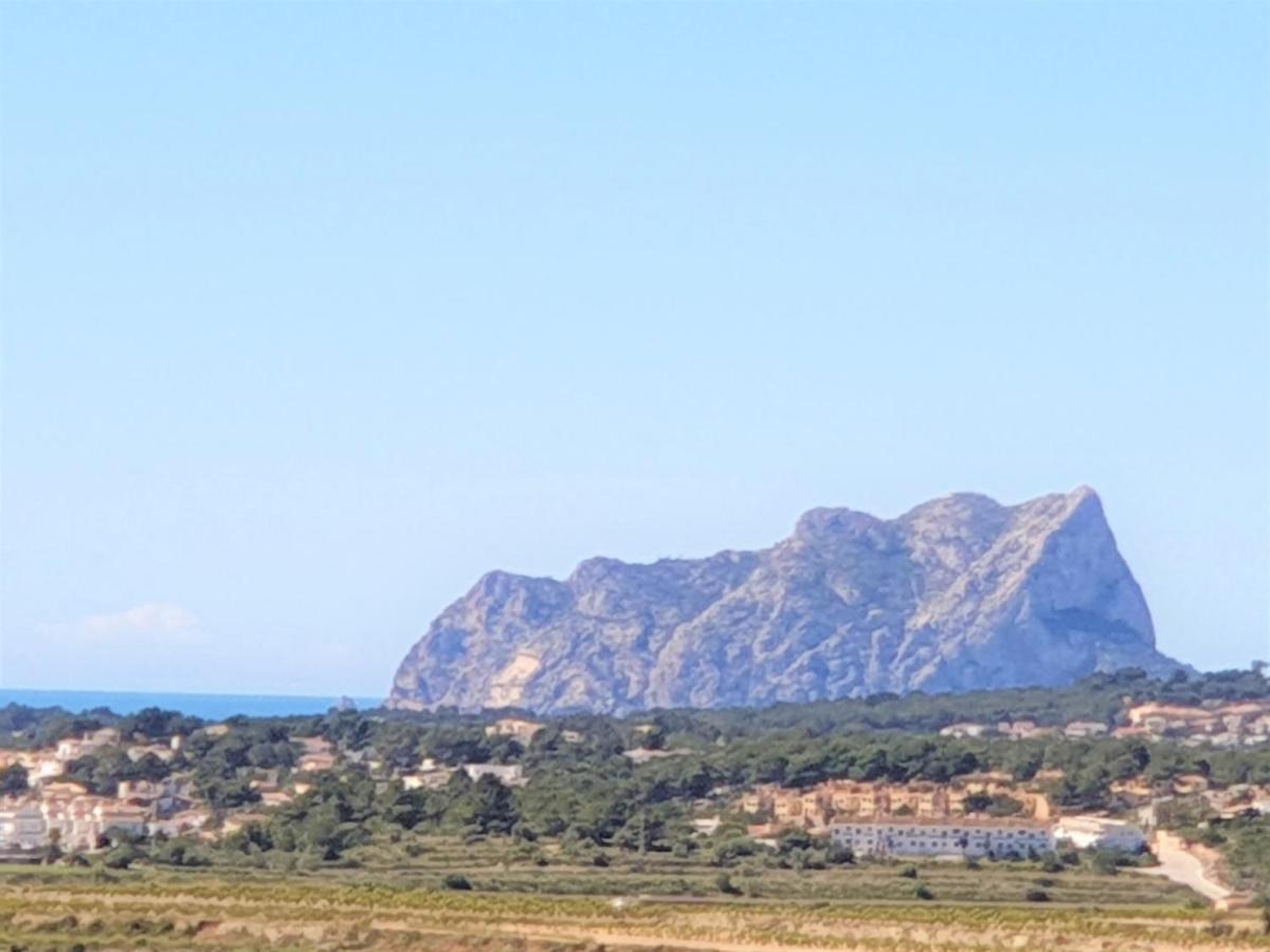 Appartement Moraira Zeezicht Benitachell Buitenkant foto