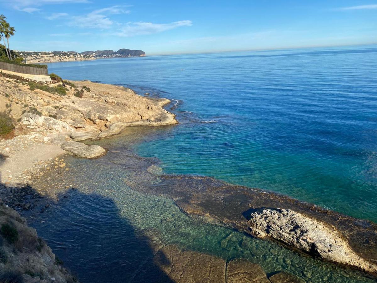 Appartement Moraira Zeezicht Benitachell Buitenkant foto
